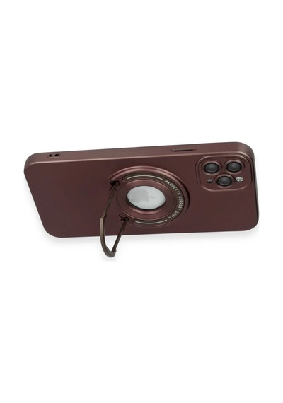 Apple İphone 12 Pro Kılıf Lukka Magneticsafe Kapak - Kahverengi 0.2M-Çok Renkli