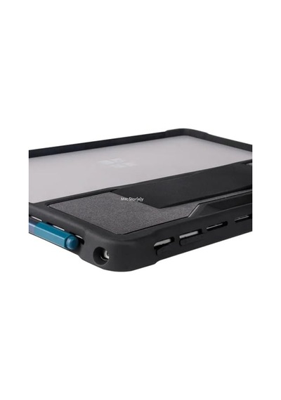 Kılıf Microsoft Surface Pro İle Uyumlu Pro 4-5-6 Için Koruma Kapak Kılıf Siyah Arka Kapak