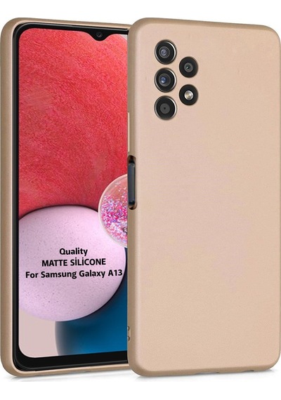 Samsung Uyumlu Galaxy A13 Arka Kapak Silikon Kılıf