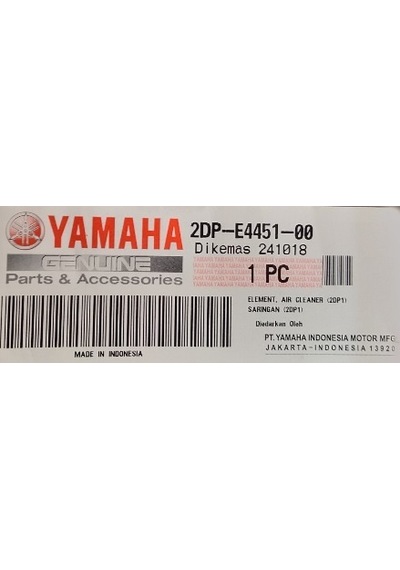Yamaha Nmax 125 Hava Filtresi 2Dp-E4451-00