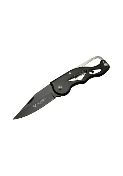 Alaska Sdr-11a Kilitli Çakı Black 15,5 Cm Manuel, Kemerlikli Siyah
