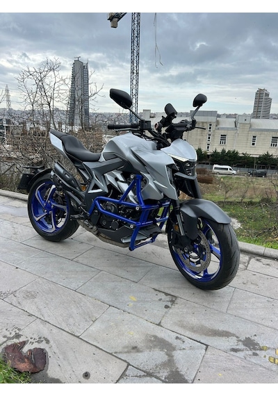 Zontes 350r Ön Koruma Demiri Mavi