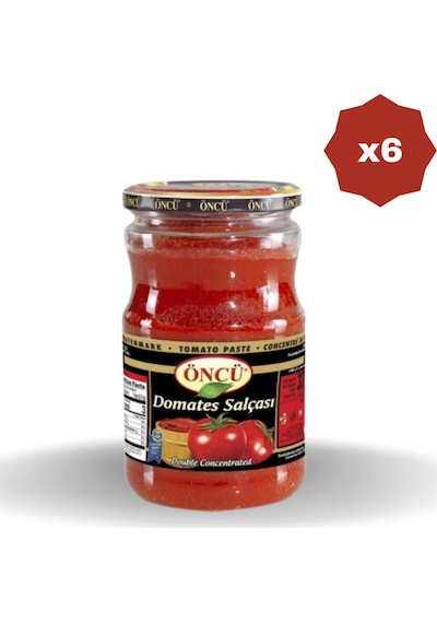 Domates Salçasi 370 Gr 6 Adet