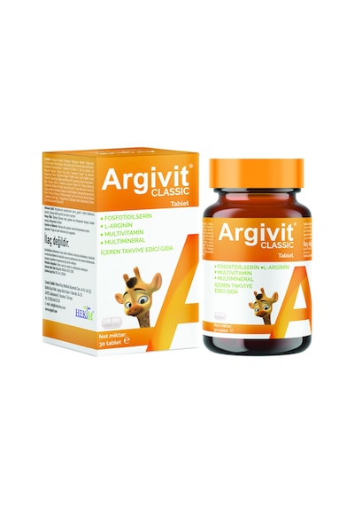 Classic Fosfotidilserin, L-arjinin, Multivitamin Ve Multimineral Içeren Tablet 2 Li Paket 30 Tablet