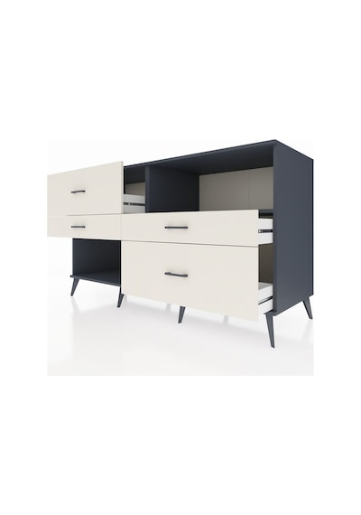 Kronos Konsol Tek Raflı 4 Çekmeceli 176x59x99 Antrasit-antrasit/aytaşı Antrasıt/aytası - Antrasıt Kronos Konsol Tek Raflı 4 Çekmeceli 176x59x99 Antrasit-antrasit/aytaşı Antrasıt/aytası - Antrasıt