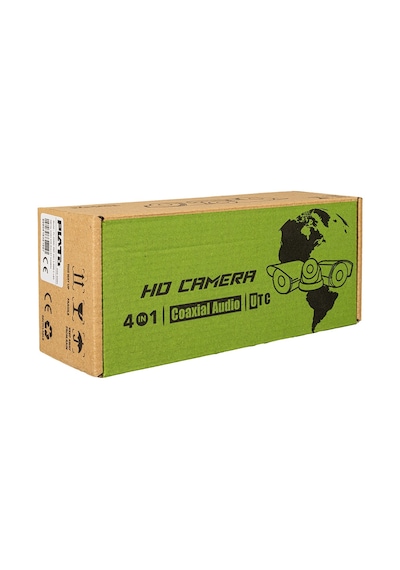 Ayt Plato Pl-22994 2 Mp 3.6 Mm 4 Led Metal Kasa Ahd Bullet Kamerası Dvr Kayıt Cihazı Kamerası