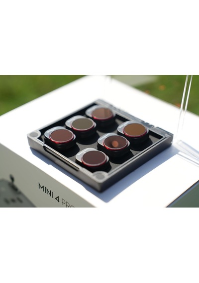 Freewell Bright Day-6pack Hybrid Nd16/pl, Nd32/pl, Nd64/pl, Nd128/pl, Nd256/pl Ve Nd1000/pl Mini 4 Pro Canlı Renk, Zengin Kontrast İle Uyumlu