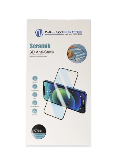 Uray Store Samsung Galaxy Uyumlu S24 Plus 3d Antistatik Seramik Nano Ekran Koruyucu