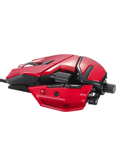 Mad Catz R.a.t. 8+ Adv Kablolu Rgb Gaming Mouse 20.000 Dpı Kırmızı Rat-8+red