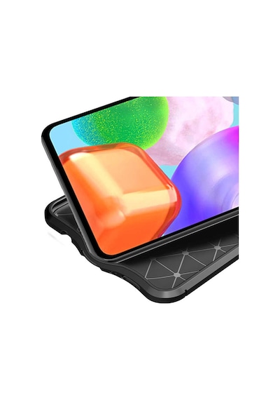 Samsung Uyumlu Galaxy A21S Kilif Deri Tarzi Niss Silikon Case 389836600