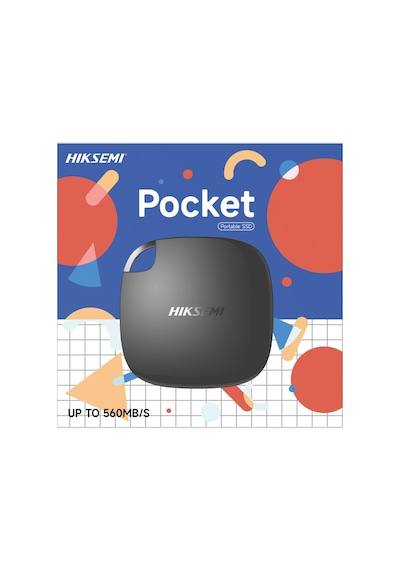 Hiksemi HS-ESSD-T100 512 GB USB 3.0 Taşınabilir SSD Siyah