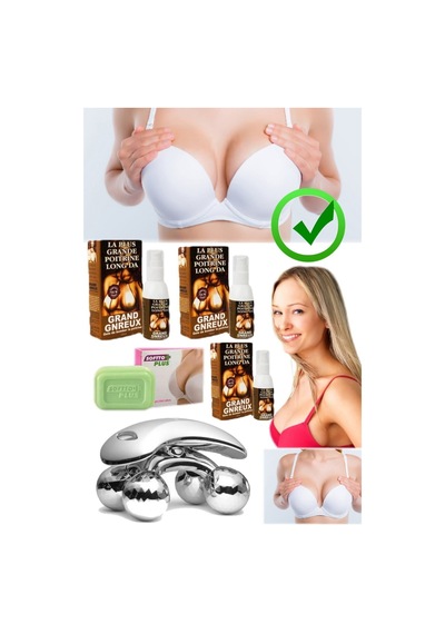 4 Başlıklı Masaj Aleti + 3 Adet 100 Ml & Toparlayıcı 100 Ml Sprey+toparlayıcı Sabun Karışık