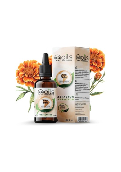 Tr Aynısefa Yağı 30 Ml Zeytinyağında Masere Edilmiş Calendula Infused Oil Cilt Yatıştırıcı & Koruyucu B 0.3 ML