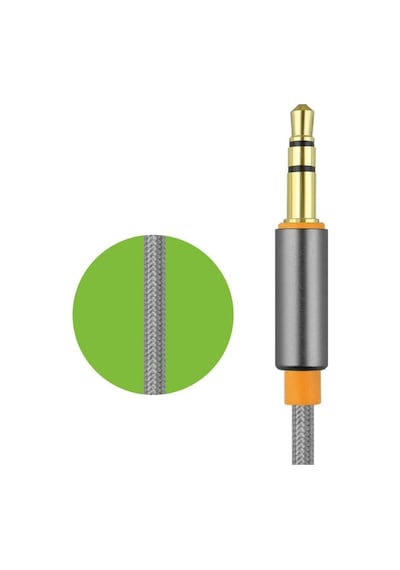 Jopus AUX Kablosu Universal JA-05 Convey 3.5mm 1 Metre Füme