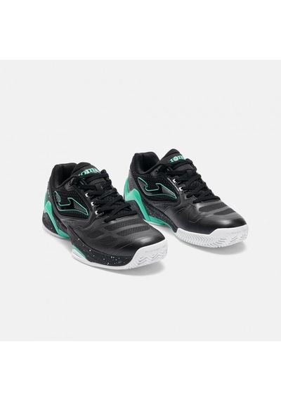 Joma Tsets2601ac Set Sert Kort Erkek Tenis Ayakkabısı Siyah/yeşil