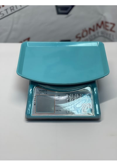 Brader 40 Kg Elektronik Dijital Hesaplamalı Terazi Mavi