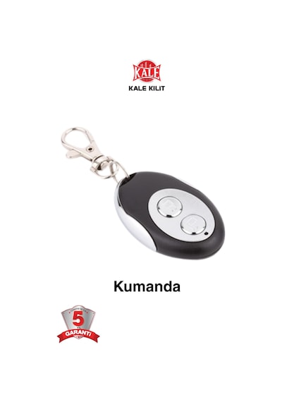 Kale Kilit Motorlu Sessiz Otomat Kd050/30-400 Kumandalı, Damla Anahtarlı, Elektrikli Kapı Kilidi