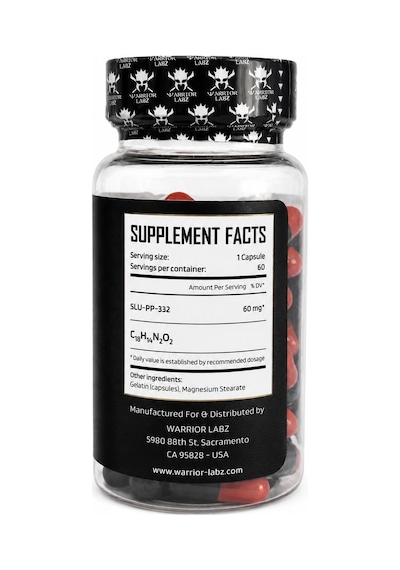 Warrior Labs Slu-pp-332 60 Mg 60 Caps