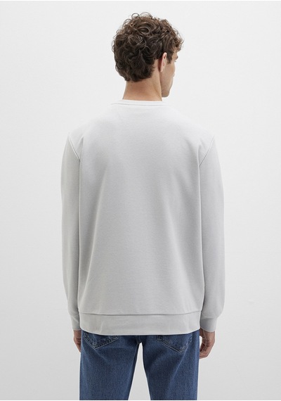 Mavi - Mavi Baskılı Gri Sweatshirt 0s10402-70075 Gri
