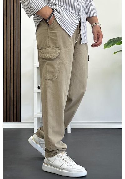 Edwoxmen Erkek Baggy Kalıp Kargo Cepli Pantolon Kahverengi Edw131-kahverengi Kahverengi Edwoxmen Erkek Baggy Kalıp Kargo Cepli Pantolon Kahverengi Edw131-kahverengi Kahverengi