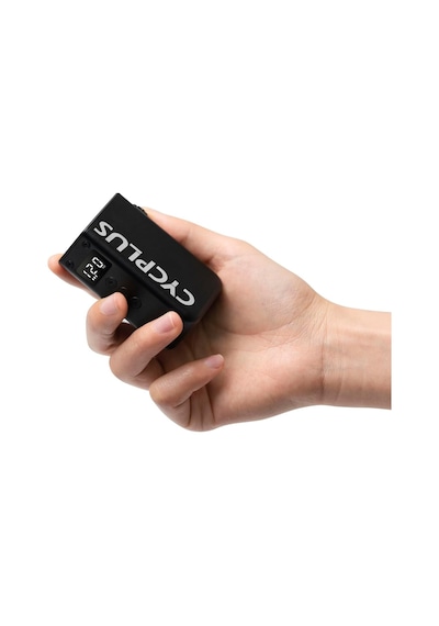 Cycplus Tiny Pump Mini Bisiklet Hava Pompası, Maksimum 120 Psı Elektrikli Bisiklet Hava Pompası, Otomatik Kapanma, Pre