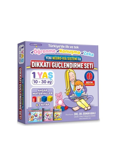 Osman Abalı Dikkati Güçlendirme Seti 1 Yaş