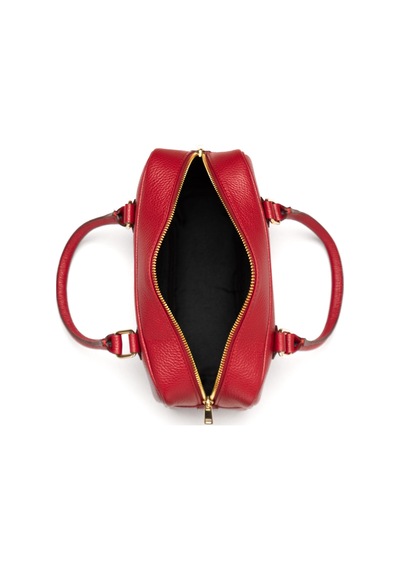 D90 Rubino Portföy Çantası Kadın Karen Piumelli Milano Bag D90 Rubino
