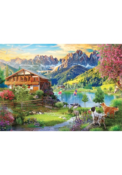 Anatolian 3000 Parçalık Puzzle - Dolomit Dağları 4928