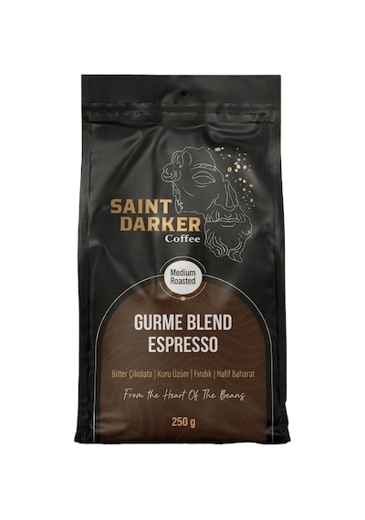 Saint Darker Gurme Blend Espresso Çekirdek Kahve 250 G