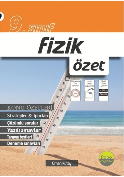 Pano Yayınları 9. Sınıf Fizik Özet Yni