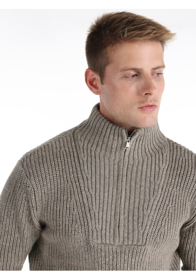 Colin's Colins Regular Fit Gri Erkek Kazak Cl1066411 Gri