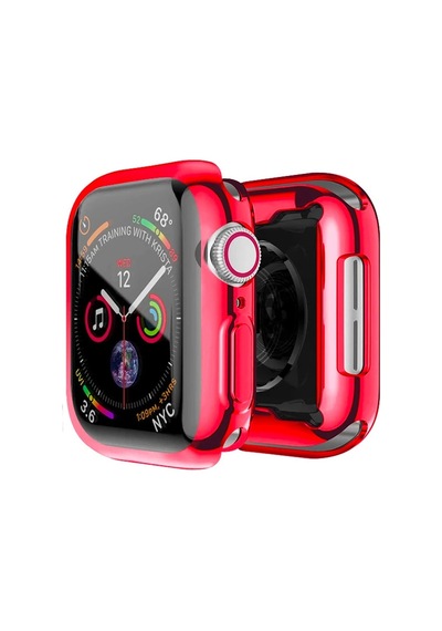 Ally Apple Watch Uyumlu 7-8 41mm 360 Koruma Ultra Slim Silikon Kılıf- 5775