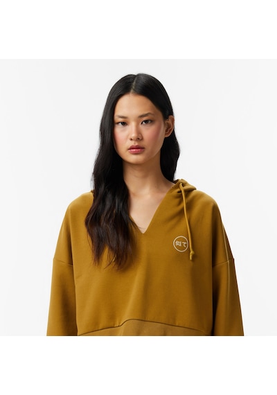 United4 Unıted4 Regular Fit Kadın Kahverengi Sweatshirt Juju Kahverengi