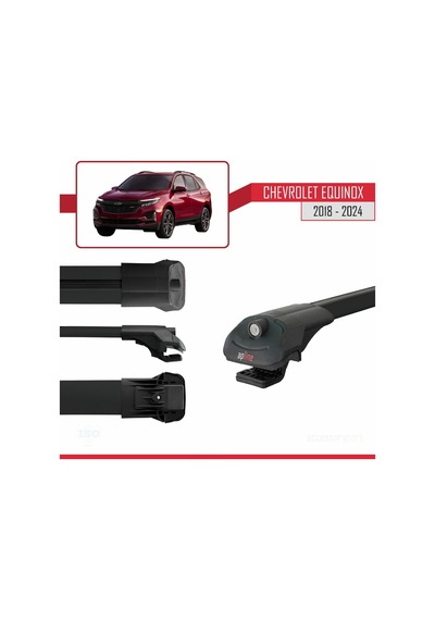 Chevrolet Equinox 2018-2024 Arası İle Uyumlu Ace-1 Ara Atkı Tavan