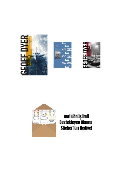 Denizde Yine Mükemmel Bir Gün + Beyaz Kumlar + Zona + Okuma Sticker'ları