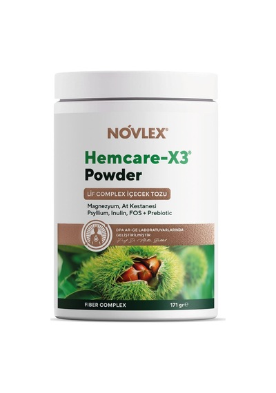 Novlex Hemcare-x Magnezyum Lif Kompleksi Ve At Kestanesi Toz Powder İçecek 171 G