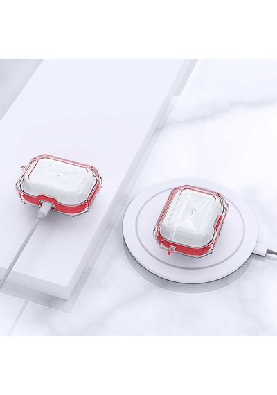 Apple AirPods Uyumlu Pro Kılıf Zore AirPods Airbag 22 Kılıf Siyah