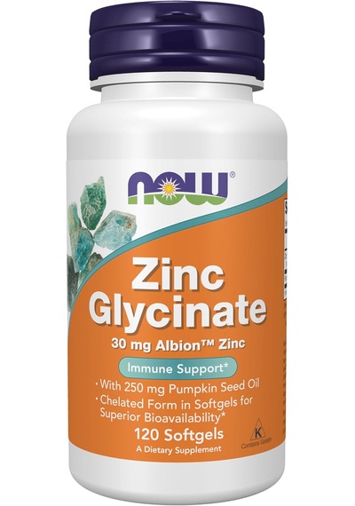 Now Foods Zinc Glycinate 120 Softgels Usa Menşeii Orijinal Dmmedicineden