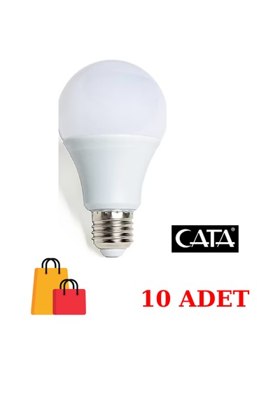 Cata Ct-4277 9watt Led Tasarruflu Ampul Beyaz 10 Adet