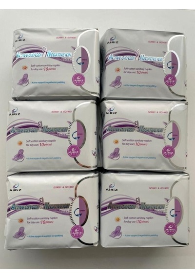 Airiz Hijyenik Kadın Ped Seti 6 Paket Gündüz
