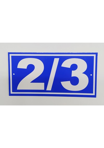 Kapı Numarası 10X20 Cm, Bina, Apartman, Işyeri Numarası (477174070)