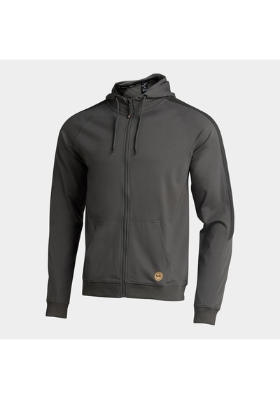 Joma Indoor Gym Zıp-up Hoodie Dark Gray Erkek Kapüşonlu Gri Sweatshirt Ceket 104823.171