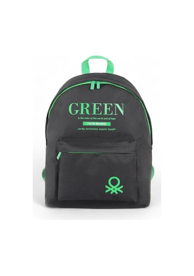 Benetton Siyah Unisex Okul Sırt Çantası Ben03805