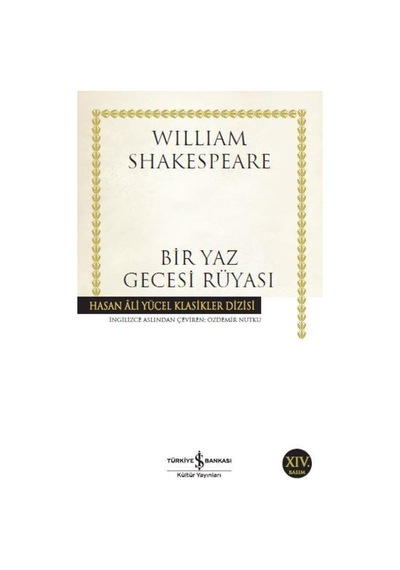 Bir Yaz Gecesi Rüyası William Shakespeare