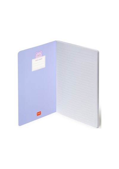 Legami Quaderno Small Çizgili Defter Oyuncak Ayı A6not0049 Çok Renkli