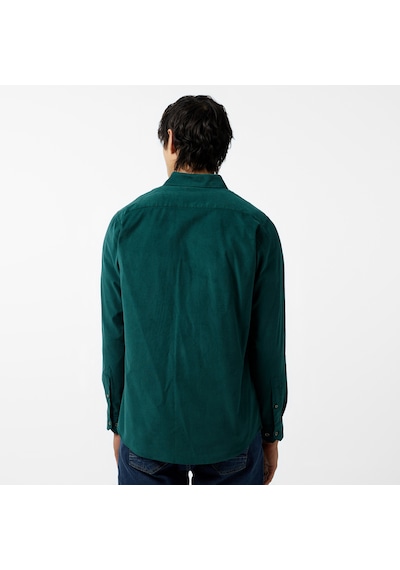 Nautica Erkek Yeşil Classic Fit Gömlek Düz W47424t Yeşil