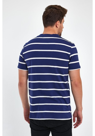 Alexander Gardi Alexandergardı Çizgili Regular Fit T-shirt E23-00148 001