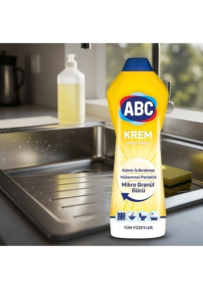Abc Deterjan Sıvı Krem Limon 750 Ml