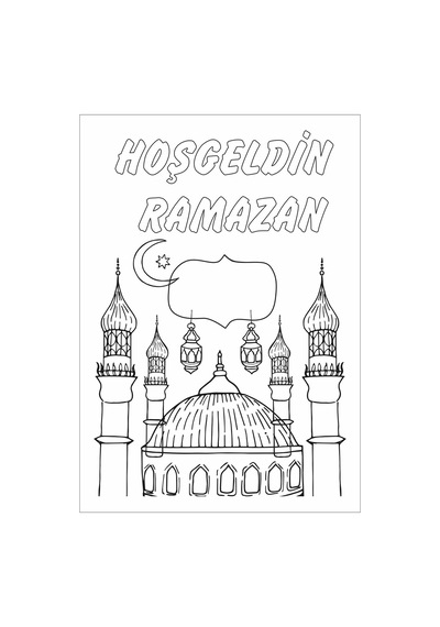 Ramazan Planlayıcı Eğitici Set Çocuklara Özel Dua Etkinlik