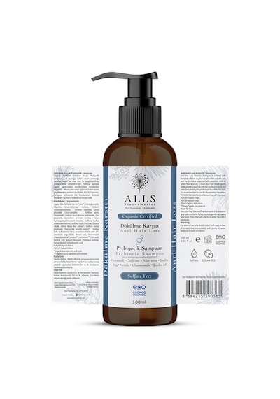Alls Biocosmetics Organik Dökülme Karşıtı Prebiyotik Şampuan 100 Ml
